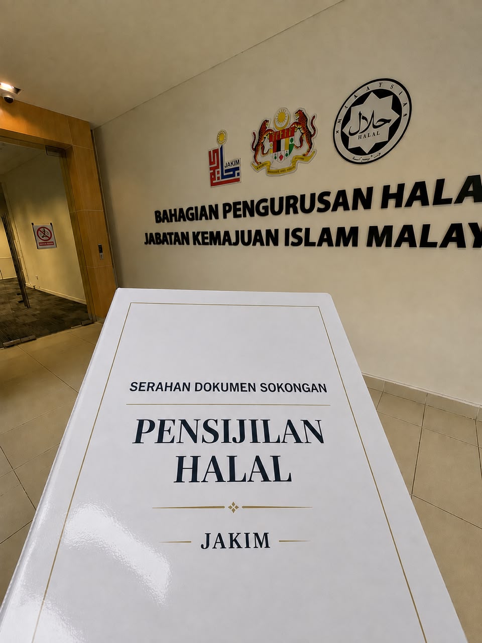 Serahan dokumen sokongan projek pensijilan Halal di JAKIM